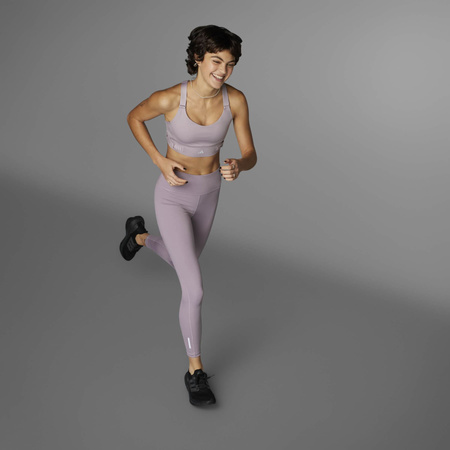 Legginsy damskie adidas ULTIMATE RUNNING 7/8 fioletowe IU1638