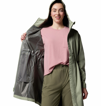 Kurtka wodoodporna damska Columbia WEEKEND ADVENTURE II zielona 2116374348