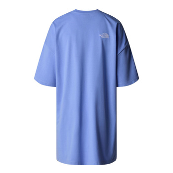 Sukienka damska The North Face ESSENTIAL OVERSIZED niebieska NF0A87NF0YI