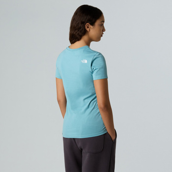 Koszulka damska The North Face SIMPLE DOME niebieska NF0A87NHBOA