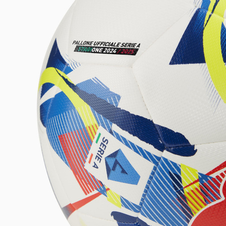 Piłka nożna unisex Puma ORBITA SERIE A HYB biała 08429901