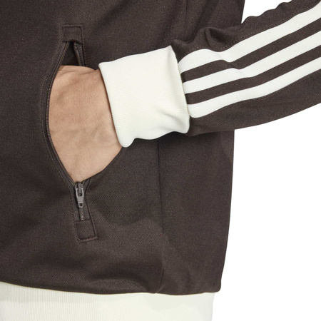 Bluza dresowa męska adidas BECKENBAUER brązowa KE1665