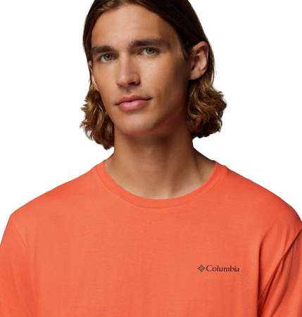 Koszulka męska Columbia BARTON SPRINGS pomarańczowa 2058331859