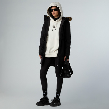 Parka z kapturem damska The North Face ZANECK czarna NF0A8DZNJK3