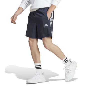 Spodenki męskie adidas Essentials Chelsea 3-Stripes granatowe IC1485