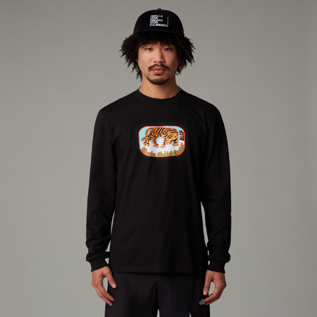 Longsleeve męski The North Face CLIMB czarny NF0A8AZW42I