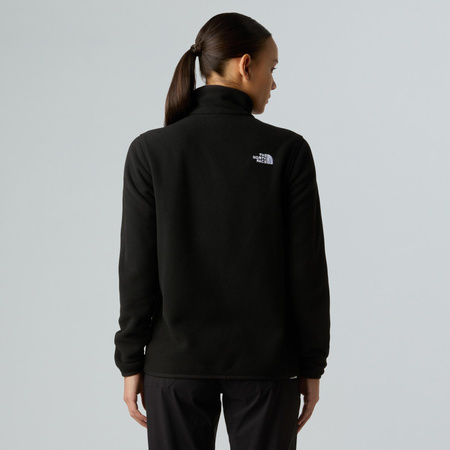 Polar damski The North Face GLACIER FLEECE 1/4 ZIP czarny NF0A8D2JJK3