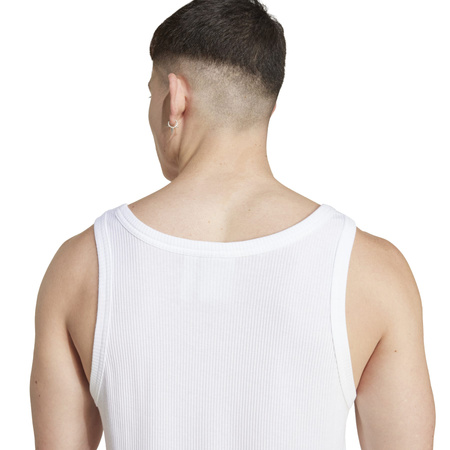 Tank top męski adidas TREFOIL ESSENTIALS biały IY7366