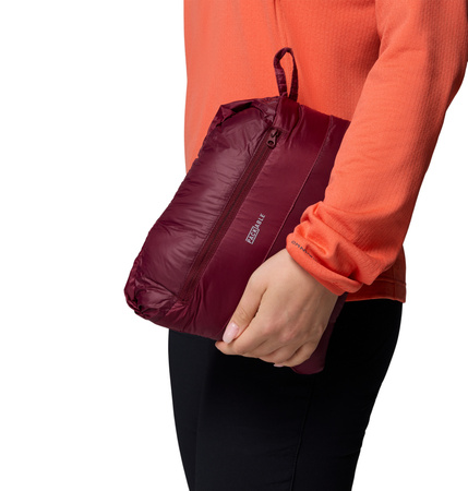 Kurtka puchowa damska Columbia CORELITE bordowa 2133521624