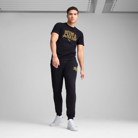 Spodnie dresowe męskie Puma CLASS TR CL granatowe 68465216