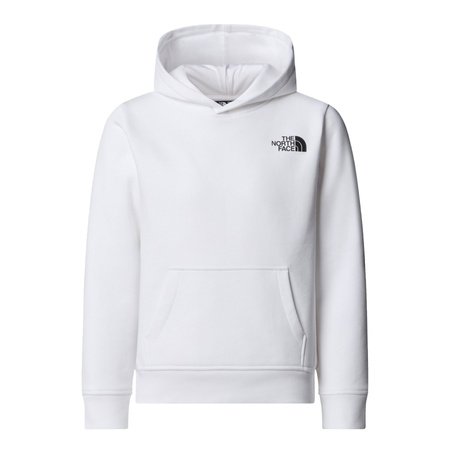 Bluza z kapturem dziecięca The North Face REDBOX REGULAR biała NF0A89H9LA9
