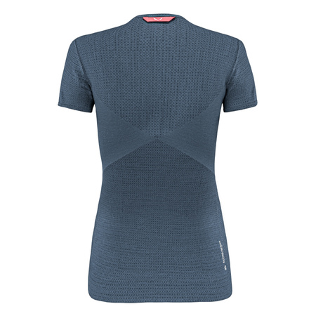 Koszulka damska Salewa ZEBRU MEDIUM WARM granatowa 00-0000027960_8670