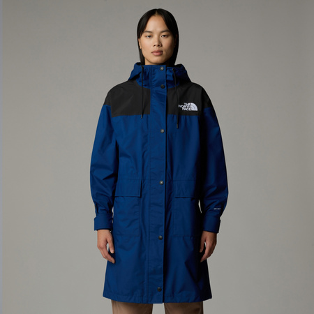 Parka wodoodporna damska The North Face REIGN ON granatowa NF0A8BCJF1T