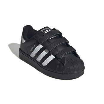 Buty sportowe dziecięce adidas SUPERSTAR II czarne JI3989