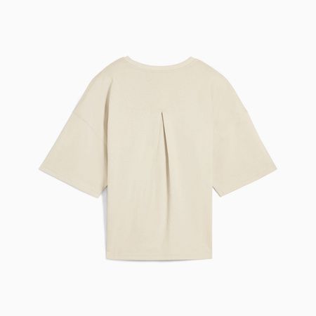 Koszulka damska Puma HER OVERSIZED beżowa 68814887