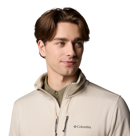 Bluza męska Columbia PARK VIEW FLEECE FZ beżowa 1952222279