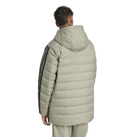 Parka puchowa męska adidas ESSENTIALS zielona JM4062