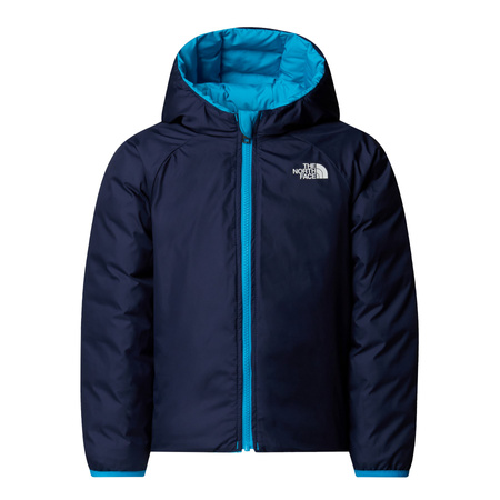 Kurtka z kapturem dziecięca The North Face REVERSIBLE PERRITO niebieska NF0A88VJD7R