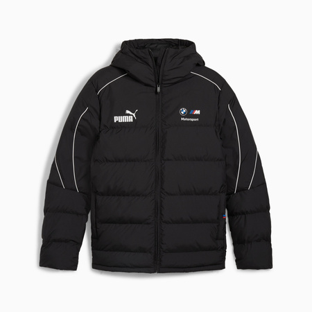 Kurtka z kapturem męska Puma BMW MMS MT7+ ECOLITE czarna 62737701