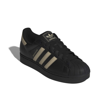 Buty sportowe unisex adidas SUPERSTAR II czarne IH4173