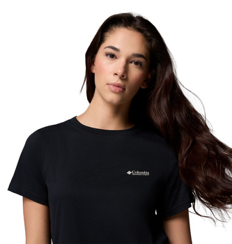 Koszulka damska Columbia ROLLING BEND czarna 2120021018