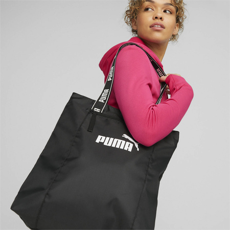 Torba damska Puma CORE BASE SHOPPER czarna 07946501