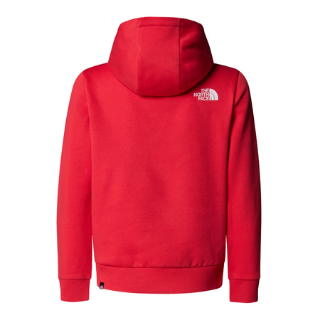 Bluza z kapturem dziecięca The North Face SIMPLE DOME czerwona NF0A8AXV6IE