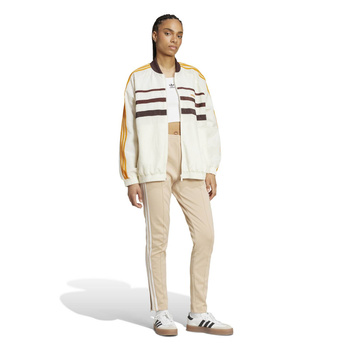 Spodnie dresowe damskie adidas ADICOLOR CLASSIC SST beżowe IZ2837