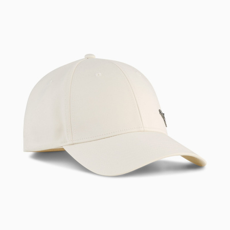 Czapka z daszkiem unisex Puma ESS METAL BB beżowa 02599410