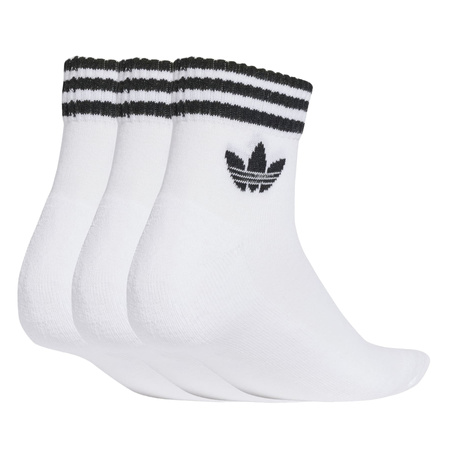 Skarpety unisex adidas 3-STRIPES 3-PACK białe JV7435