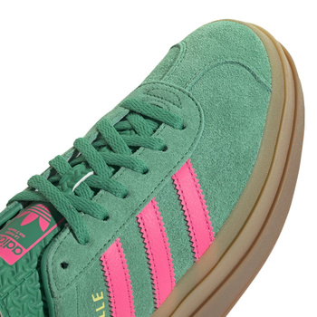 Buty sportowe damskie adidas GAZELLE BOLD zielone JH9668