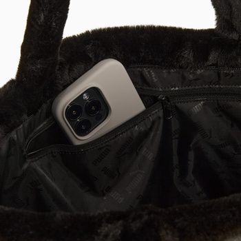 Torba damska Puma UP PAUX FUR SHOPPER czarna 09171201