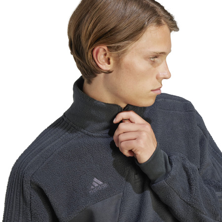 Bluza męska adidas TIRO HALF-ZIP FL szara IA3060