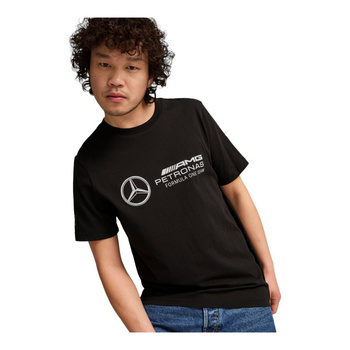 Koszulka męska Puma MAPF1 ESS LOGO czarna 62734901