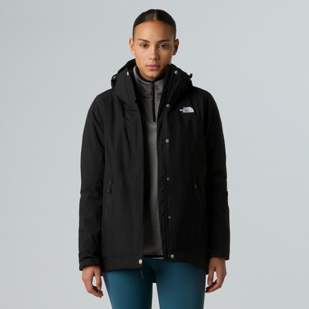 Kurtka z kapturem damska The North Face INLUX INSULATED czarna NF0A8DZEJK3