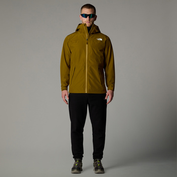 Kurtka wodoodporna męska The North Face DRYZZLE brązowa NF0A8AM51OB