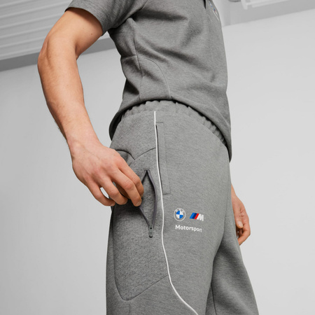 Spodnie dresowe męskie Puma BMW MMS szare 62745803
