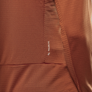 Bluza polarowa męska Salewa PUEZ ALTAVIA brązowa 00-0000029136_7240