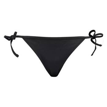 Bikini damskie dół Puma SWIM SIDE TIE czarny 90769105