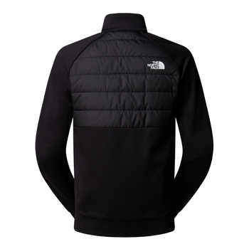 Kurtka męska The North Face REAXION 2.0 FLEECE HYBRID FZ czarna NF0A8DVXKS7
