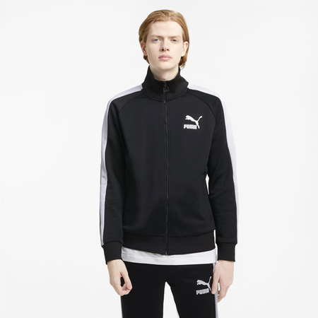 Bluza rozpinana męska Puma ICONIC T7 czarna 53009401