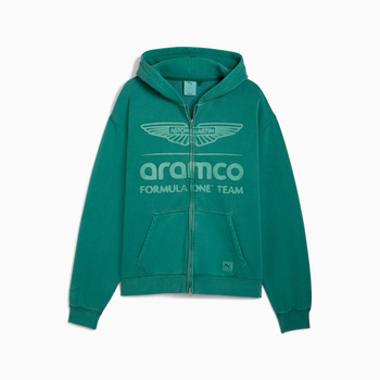 Bluza z kapturem męska Puma X AMF1 FZ zielona 63589293