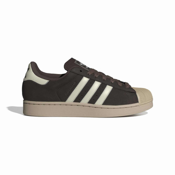 Buty sportowe unisex adidas SUPERSTAR II brązowe IH9314