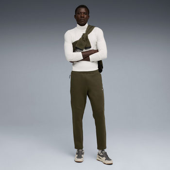 Spodnie dresowe męskie Puma EVOSTRIPE DK zielone 68823470