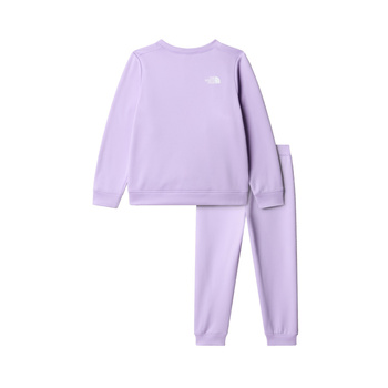 Komplet dresowy dziecięcy The North Face PERFORMANCE FLEECE fioletowy NF0A8CV0QZI
