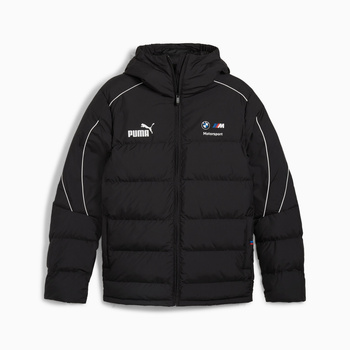 Kurtka z kapturem męska Puma BMW MMS MT7+ ECOLITE czarna 62737701