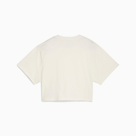 Koszulka damska Puma X ROSÉ RELAXED beżowa 63380677