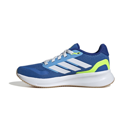 Buty do biegania dziecięce adidas RUNFALCON 5 niebieskie JQ8137