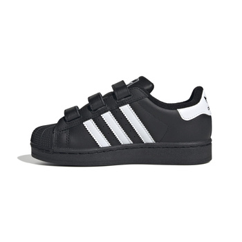 Buty sportowe dziecięce adidas SUPERSTAR II czarne JI3989