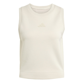 Tank top damski adidas ALL SZN beżowy JV9867